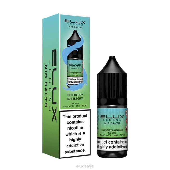 Elux Legend niķa sāls 10 ml melleņu burbulis Elux Amazon Latvija 62VR43