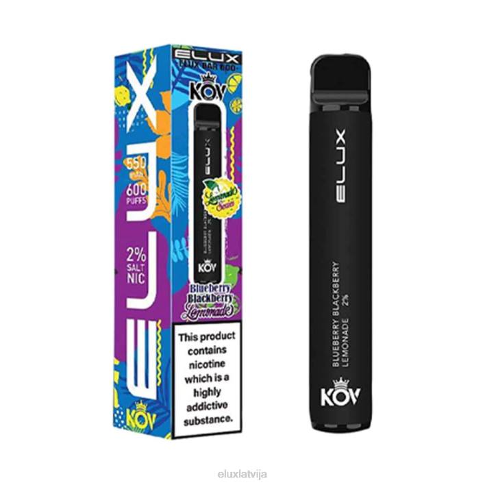Elux Bar limonādes sērijas vienreizējās lietošanas vape melleņu kazeņu limonāde Elux Riga 62VR105