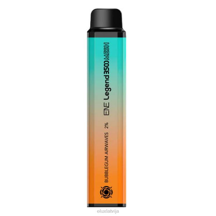 Elux ENE Legend 3500 acu vienreizējās lietošanas vape burbulis airwaves Elux Vape Price 62VR130