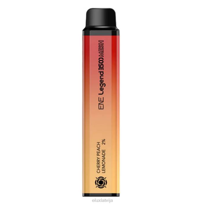 Elux ENE Legend 3500 acu vienreizējās lietošanas vape ķiršu persiku limonāde Elux Vape Near Me 62VR131