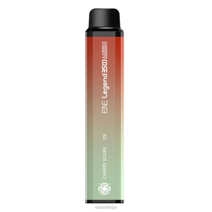 Elux ENE Legend 3500 acu vienreizējās lietošanas vape ķiršu skābs Elux Reviews Vape 62VR132