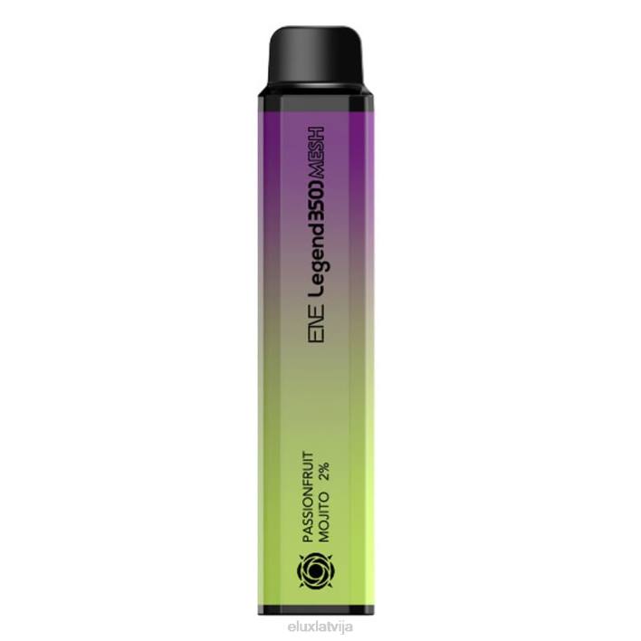 Elux ENE Legend 3500 acu vienreizējās lietošanas vape marakujas mohito Elux Amazon Latvija 62VR133