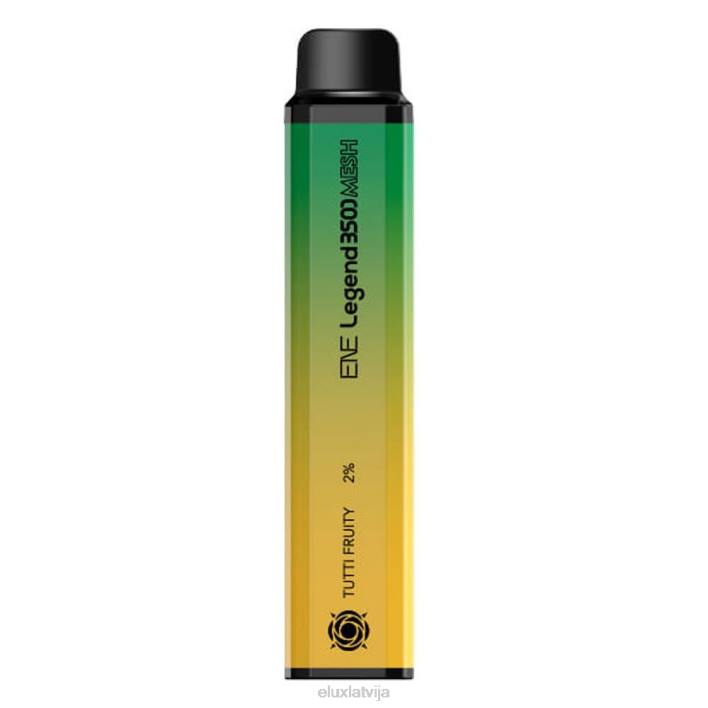 Elux ENE Legend 3500 acu vienreizējās lietošanas vape tutti augļains Elux Vape Price 62VR140