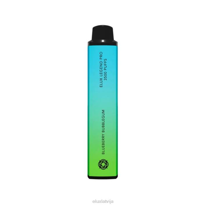 Elux Legend 3500 uzpūtienu vienreizējās lietošanas vape melleņu burbulis Elux Review Latvija 62VR37