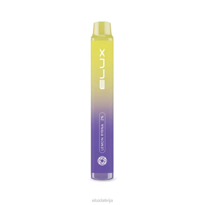 Elux Legend mini vienreizējās lietošanas vape citronu rybna Elux Vape Flavours 62VR99